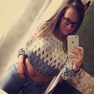 Off the shoulder blouse